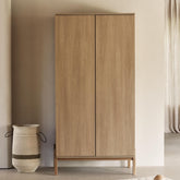 Kleiderschrank 2 - türig Ashi - Honey Ash - little something
