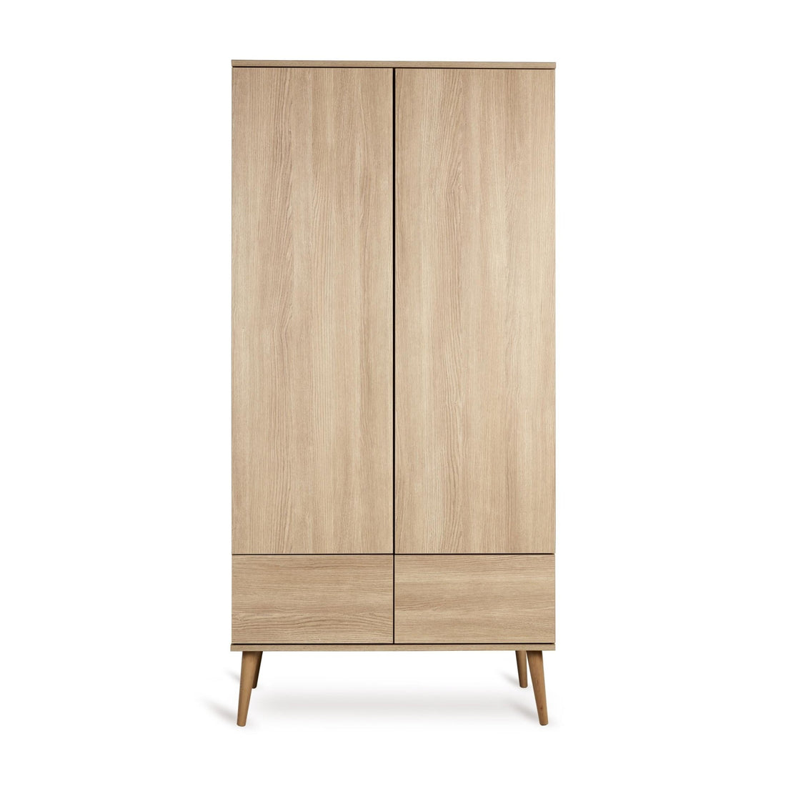 Kleiderschrank 2 - türig Flow - Honey Ash - little something