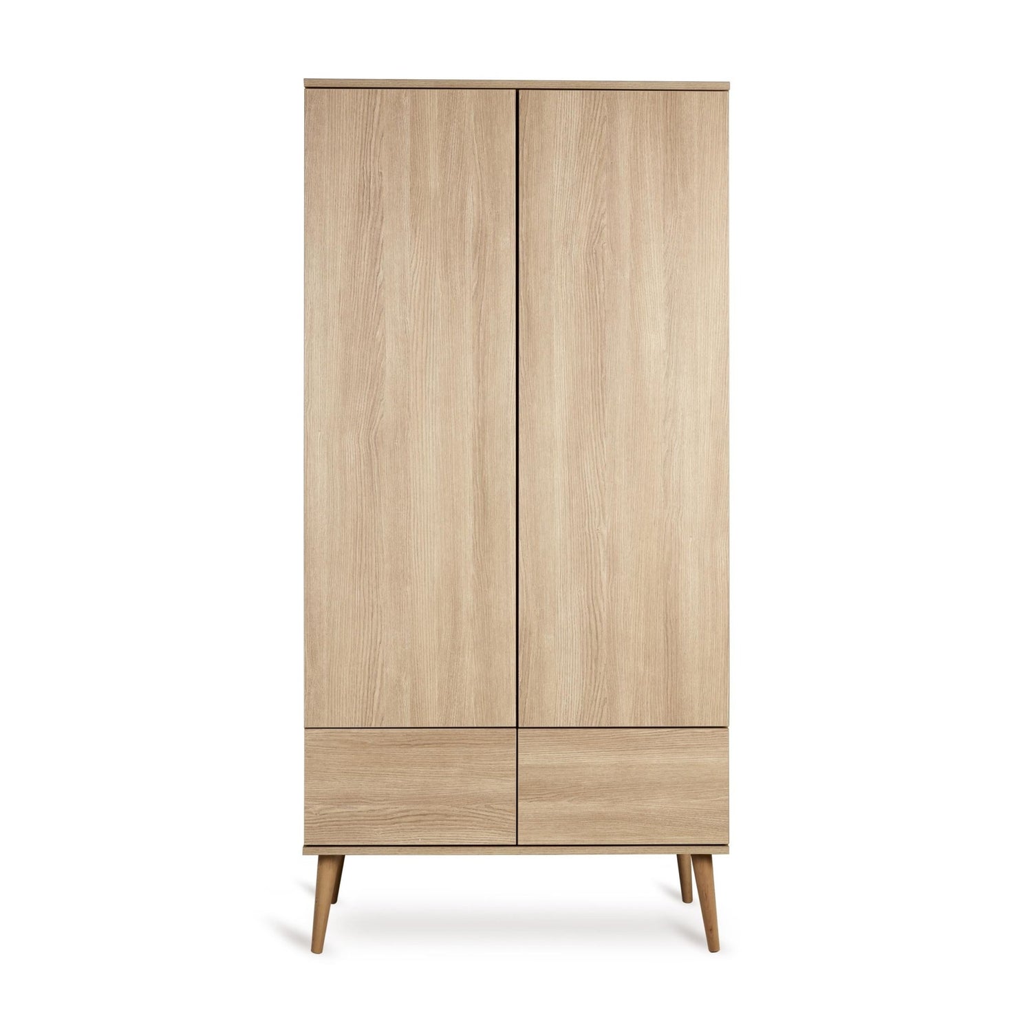 Kleiderschrank 2 - türig Flow - Honey Ash - little something