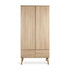 Kleiderschrank 2 - türig Flow - Honey Ash - little something