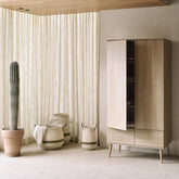 Kleiderschrank 2 - türig Flow - Honey Ash - little something