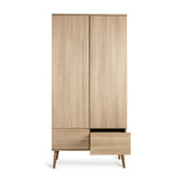 Kleiderschrank 2 - türig Flow - Honey Ash - little something