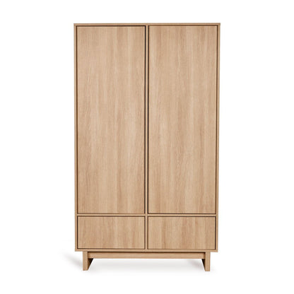 Kleiderschrank 2 - türig Kyo - Honey Ash - little something