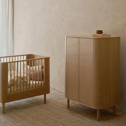 Kleiderschrank 2 - türig Yume "Flat Doors" - Natural Ash - little something
