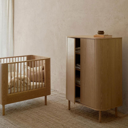 Kleiderschrank 2 - türig Yume "Flat Doors" - Natural Ash - little something