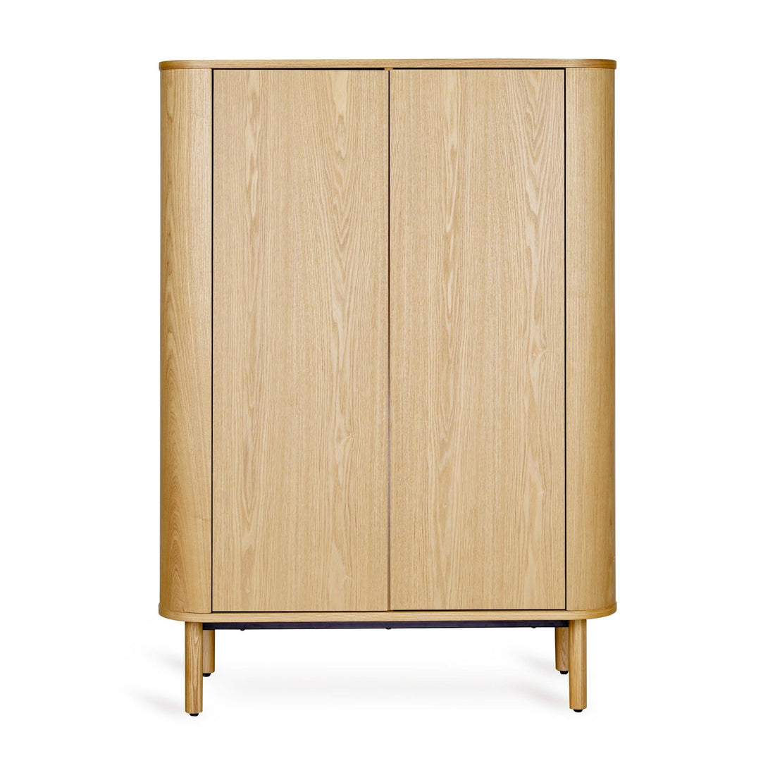 Kleiderschrank 2 - türig Yume "Flat Doors" - Natural Ash - little something
