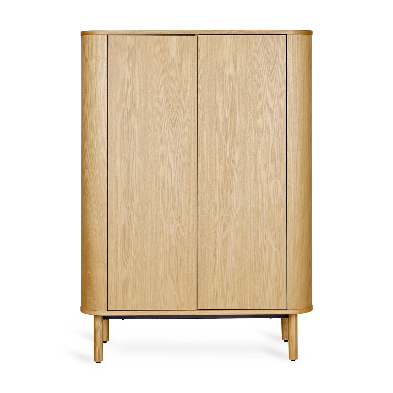 Kleiderschrank 2 - türig Yume "Flat Doors" - Natural Ash - little something