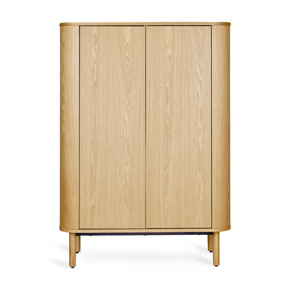 Kleiderschrank 2 - türig Yume "Flat Doors" - Natural Ash - little something
