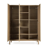 Kleiderschrank 3 - türig Ashi - Honey Ash - little something
