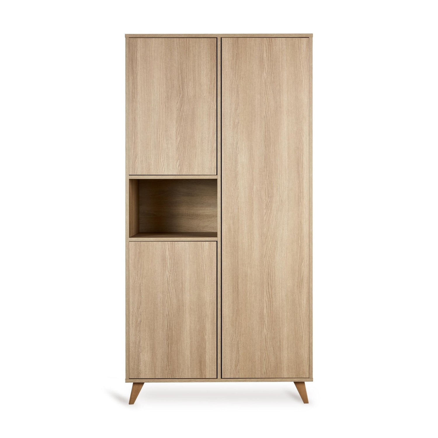 Kleiderschrank 3 - türig Loft - Honey Ash - little something