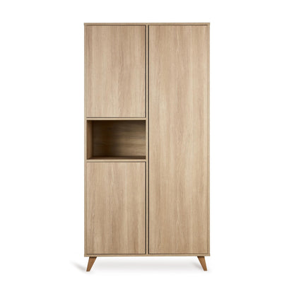 Kleiderschrank 3 - türig Loft - Honey Ash - little something