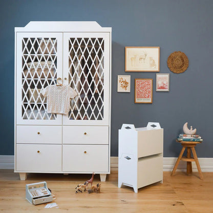 Kleiderschrank &quot;Harlequin&quot; White - little something