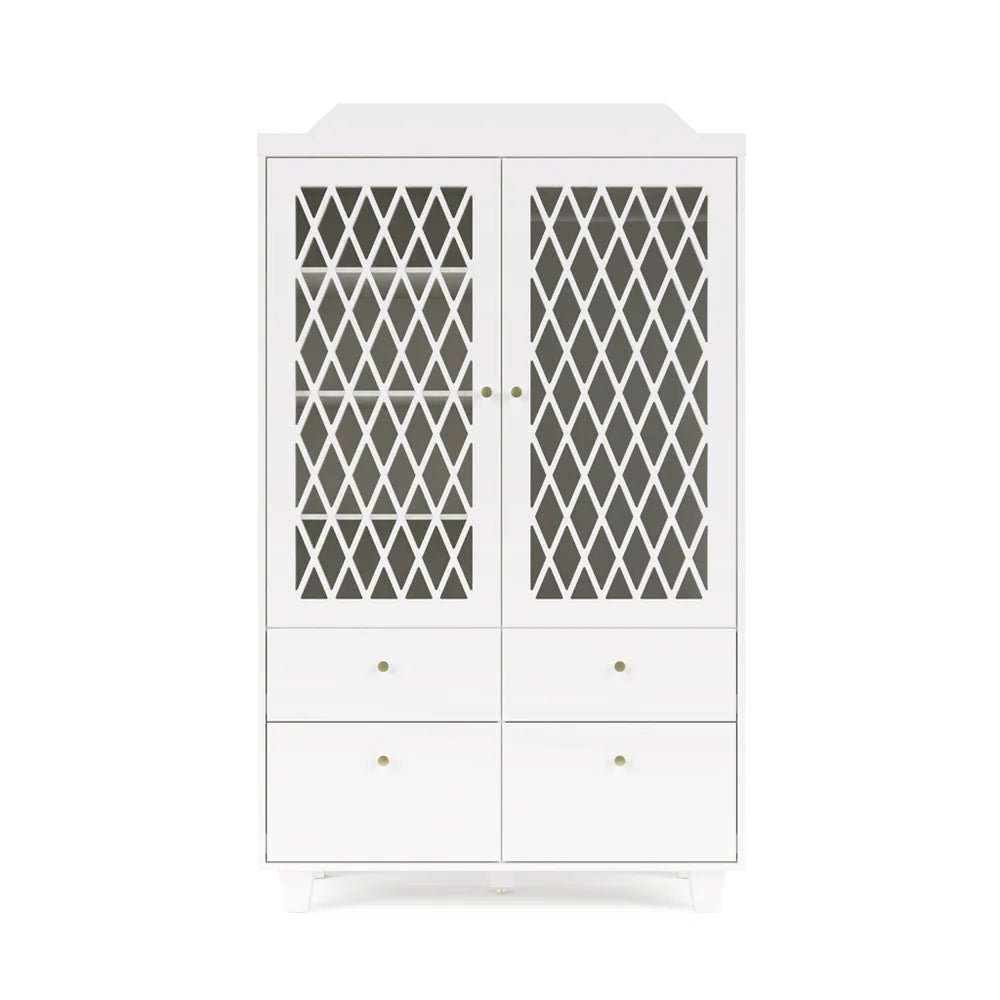 Kleiderschrank &quot;Harlequin&quot; White - little something