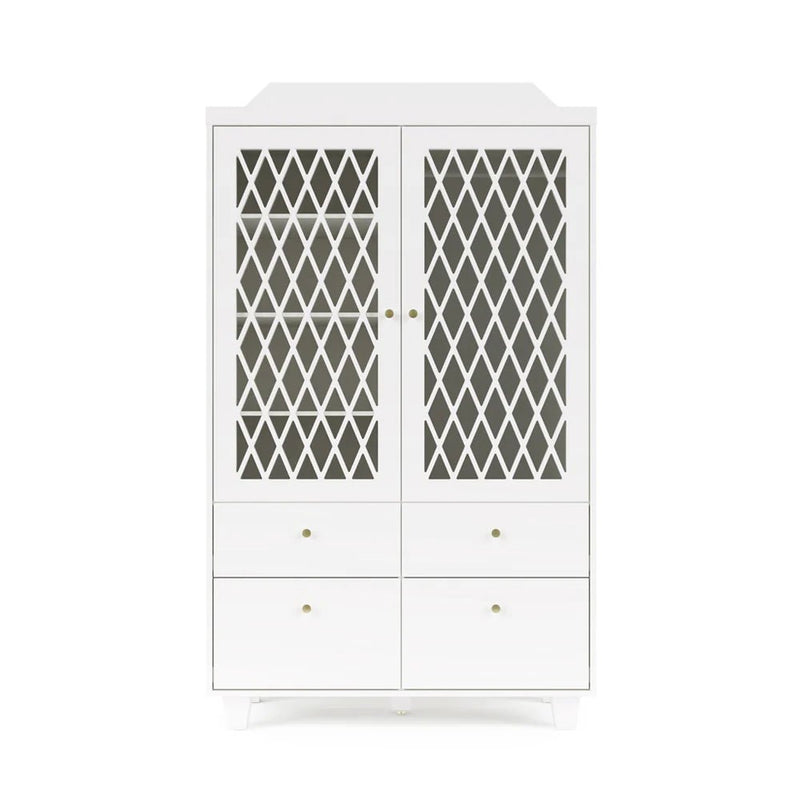 Kleiderschrank "Harlequin" White - little something