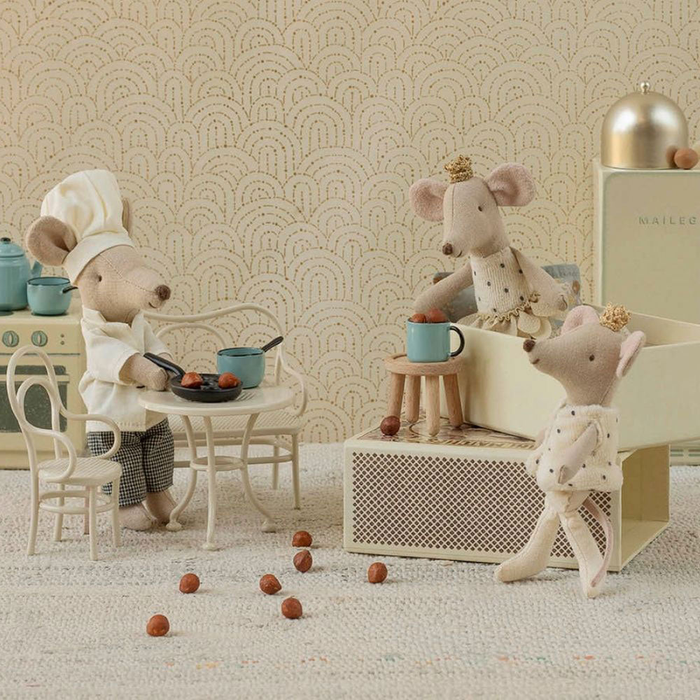 Königliche Zwillingsmäuse, kleine Schwester &amp; Bruder - little something