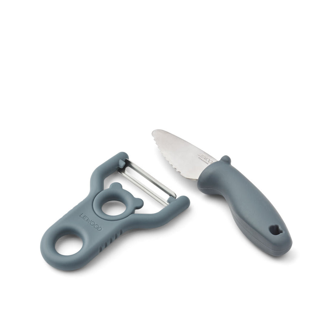 Küchenschäler und Messer Set &quot;Pertense&quot; - Whale Blue - little something