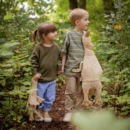 Kuscheltier Gans leinen mit Wärmekissen - groß - little something