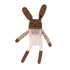 Kuscheltier Hase Strick "Bunny knit toy - ecru overalls" - little something