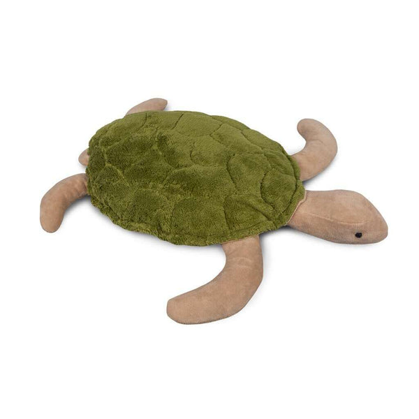 Kuscheltier kleine Schildkröte grün mit Wärmekissen - little something