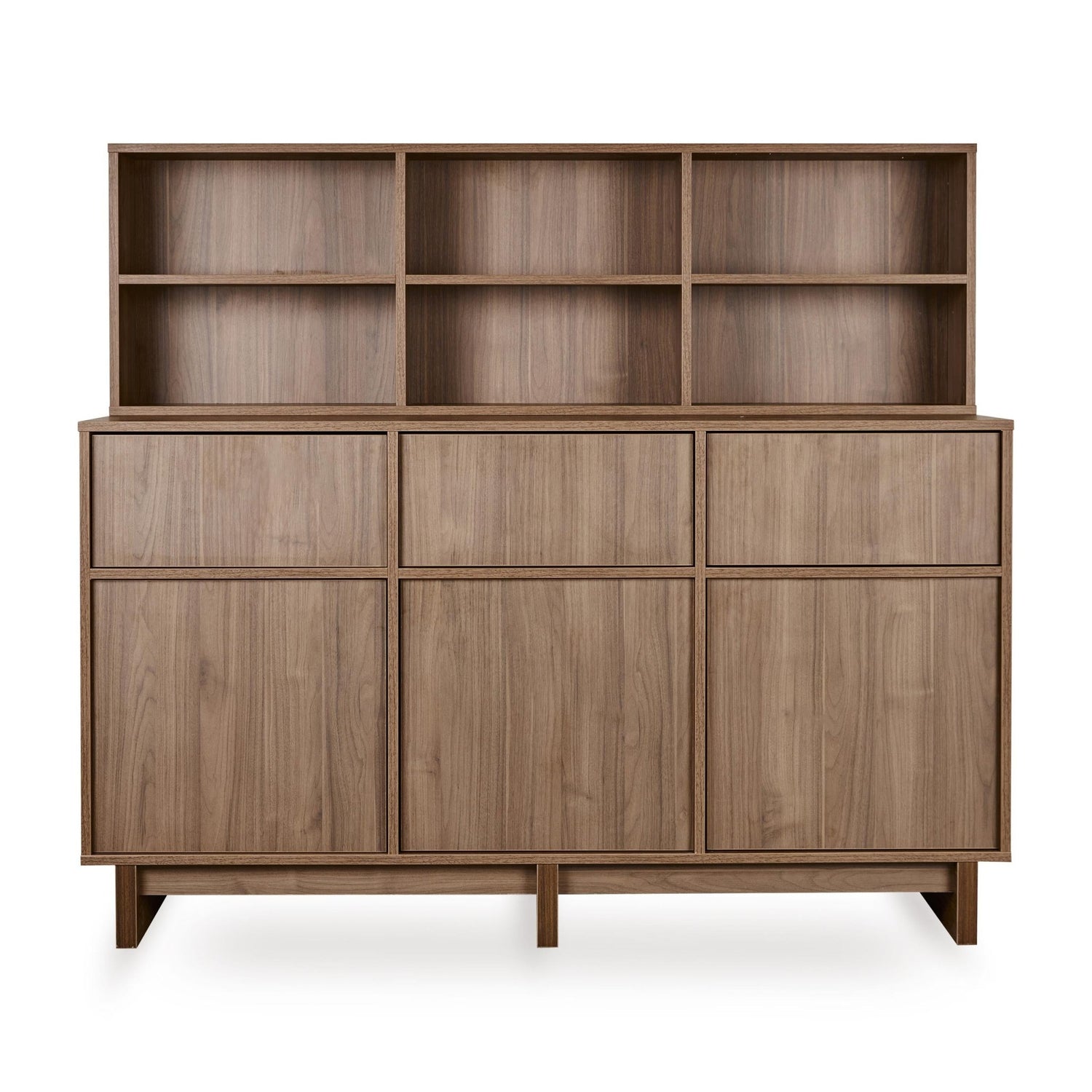 Kyo XL - Regalaufsatz für Kommode - Walnut - little something