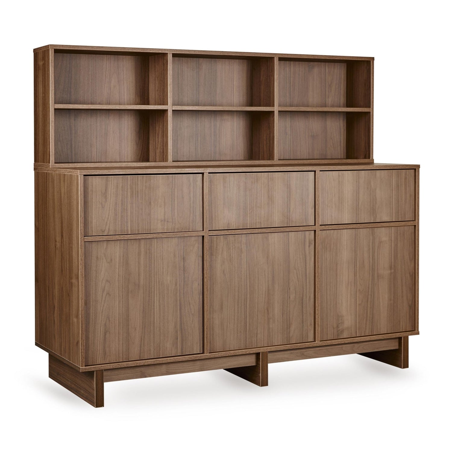 Kyo XL - Regalaufsatz für Kommode - Walnut - little something