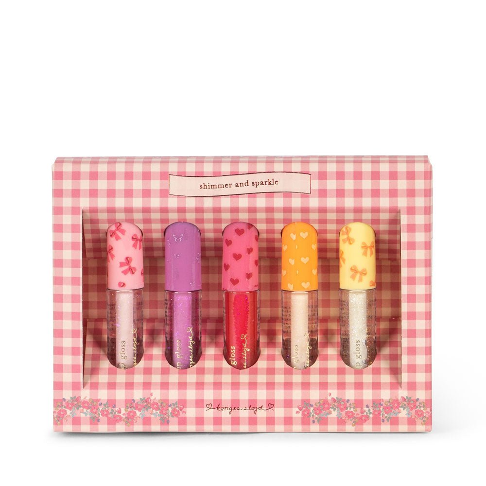 Lippgloss 5er Set &quot;Glitter Lip Gloss&quot; - little something