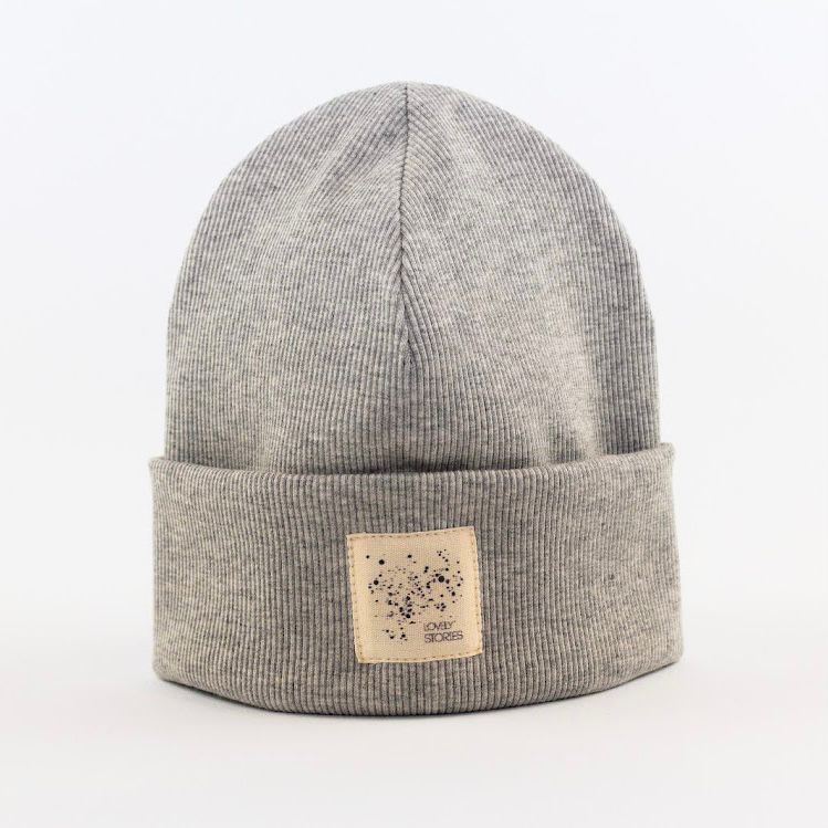 Lovely Stories RIB Beanie - light grey - little something