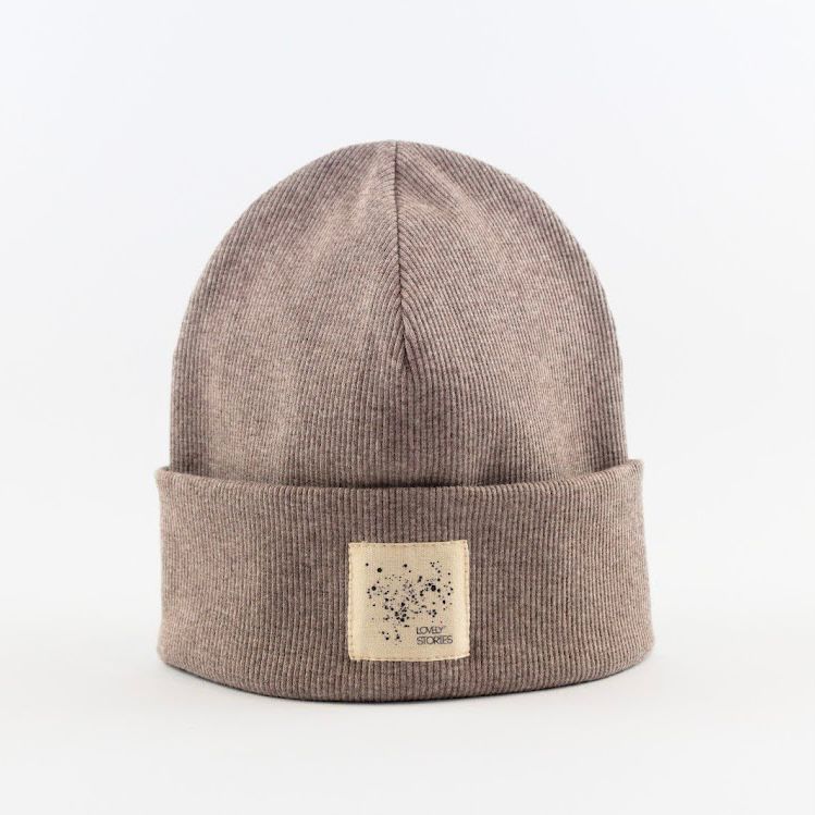 Lovely Stories RIB Beanie - taupe - little something