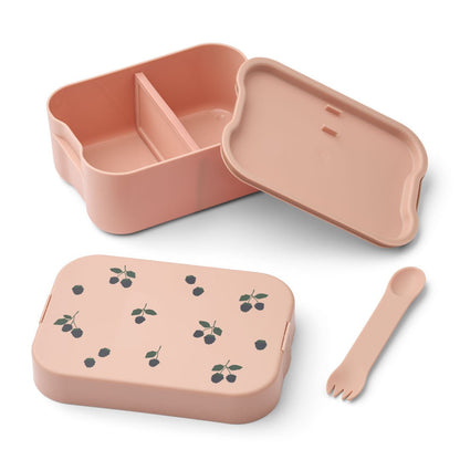 Lunchbox Set inkl. Brotdose und Trinkflasche &quot;Chelsey Berry&quot; - Beere - little something