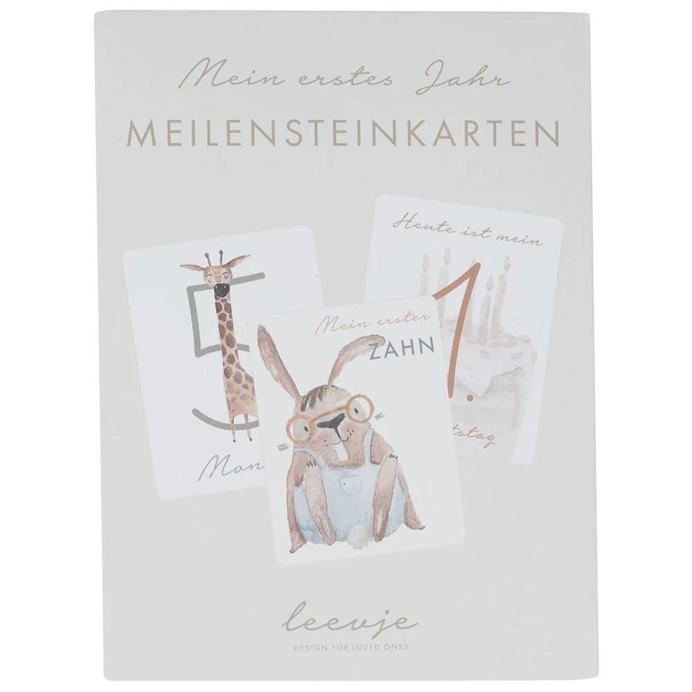 Meilensteinkarten &quot;Mein erstes Jahr&quot; - little something