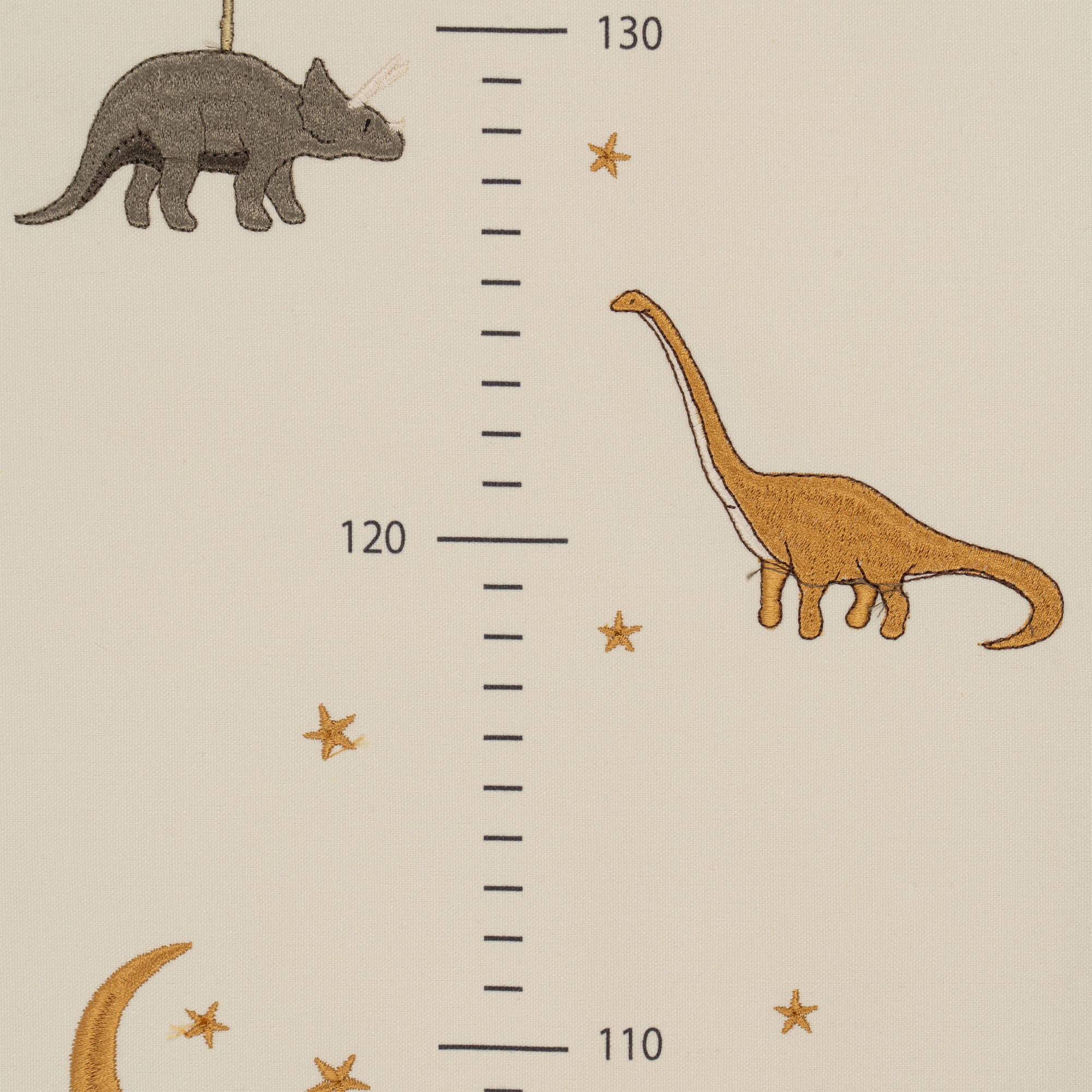 Messleiste aus Stoff &quot;How tall am I now&quot; - Dino - little something