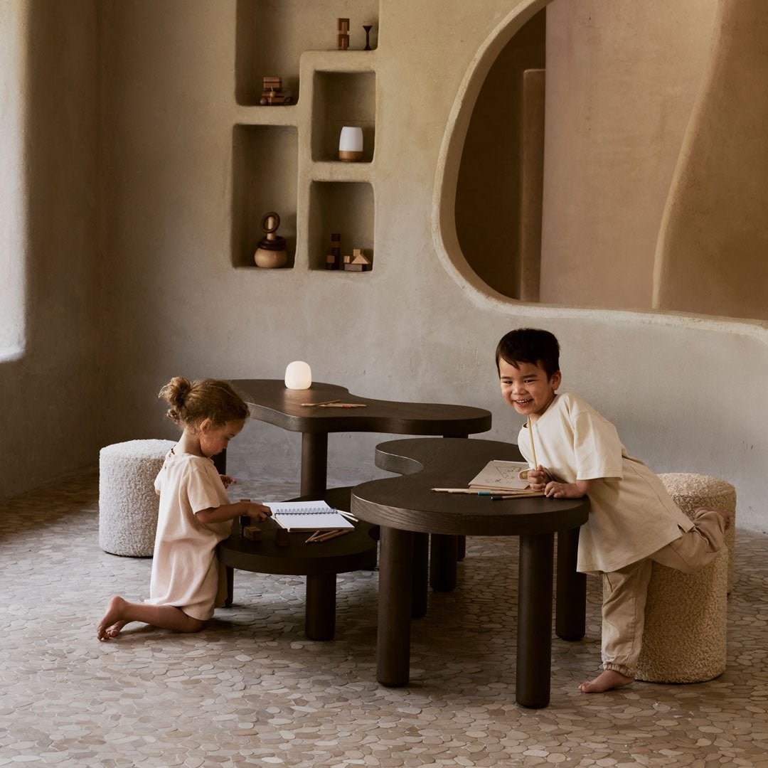 Modularer Kindertisch/Couchtisch - Black Forest - little something