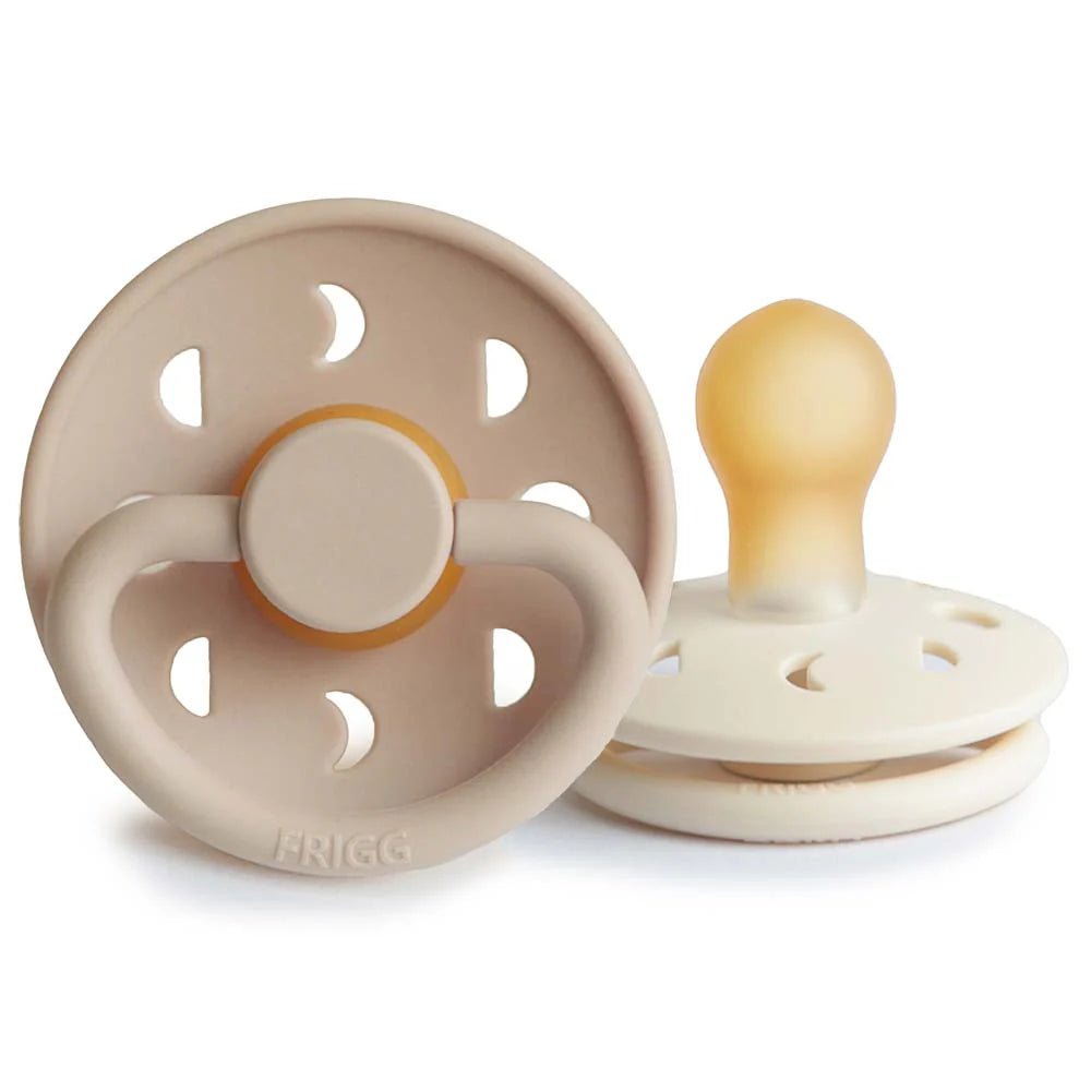 Moon Schnuller 2er Set - Cream/Croissant - little something