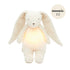 Moonie Hase 2.0 Organic Nachtlicht, Einschlafhilfe & Kuscheltier - Polar white - little something