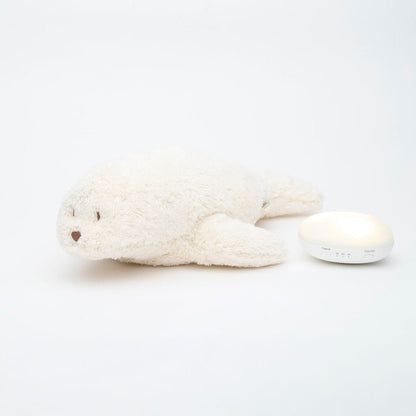 Moonie Robbe 2.0 Organic Nachtlicht, Einschlafhilfe &amp; Kuscheltier - Polar - little something