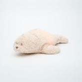 Moonie Robbe 2.0 Organic Nachtlicht, Einschlafhilfe & Kuscheltier - Sand - little something