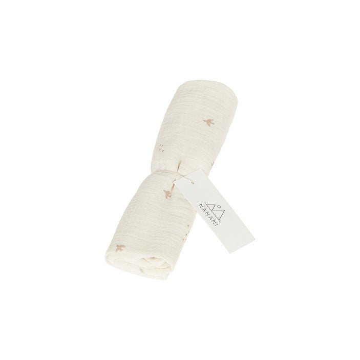 Mulltuch Bird - Latte - little something