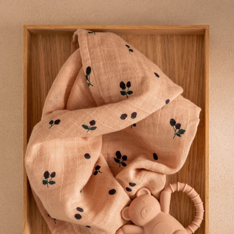 Mulltuch &quot;Lewis Berry&quot; Beeren 2er Set - little something