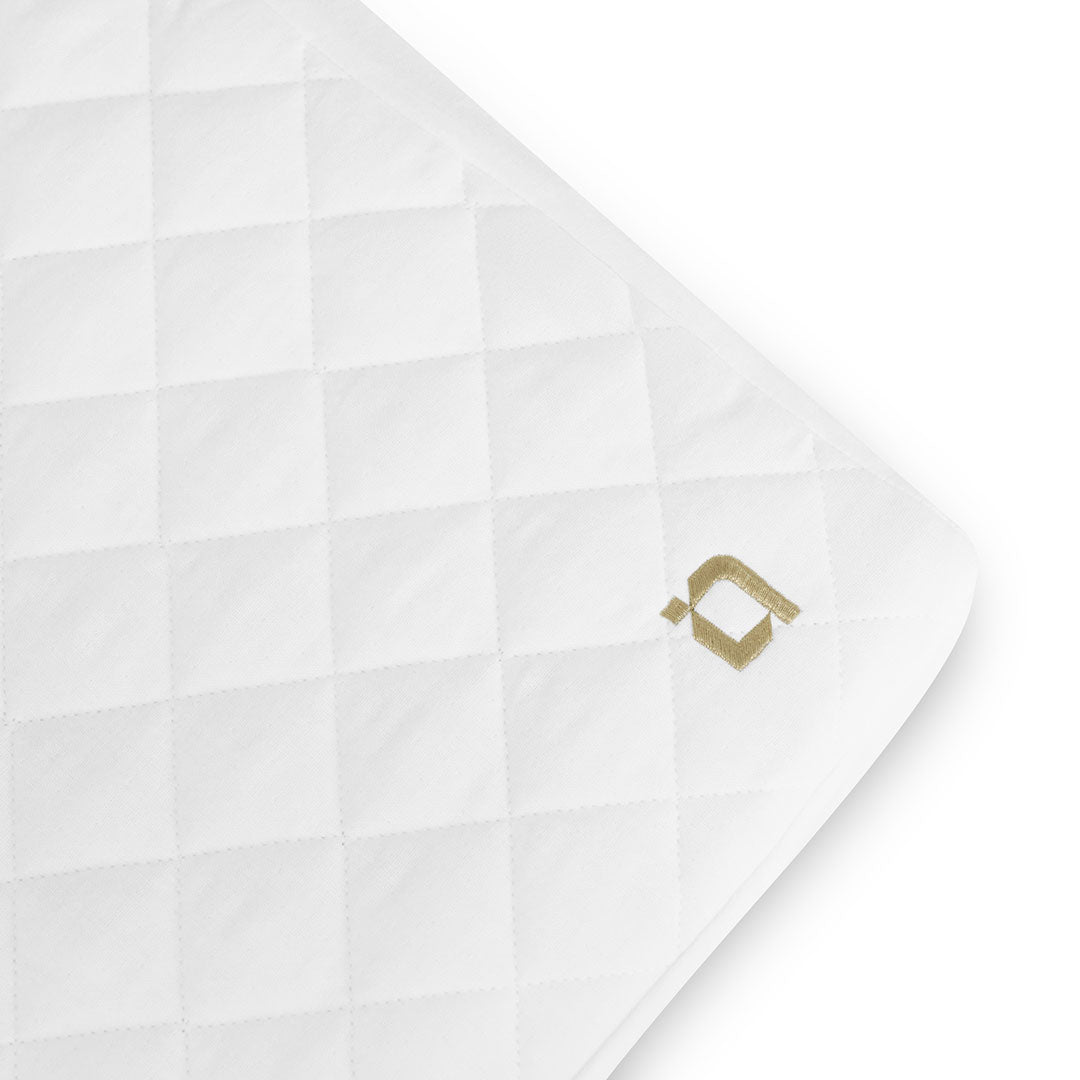 Musselin Spannbettlaken gesteppt für die MoveMi® Matratzen - little something