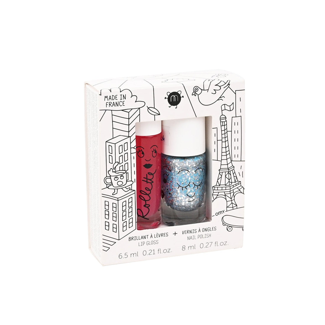 Nagellack und Lipgloss Set Kids Magique - little something