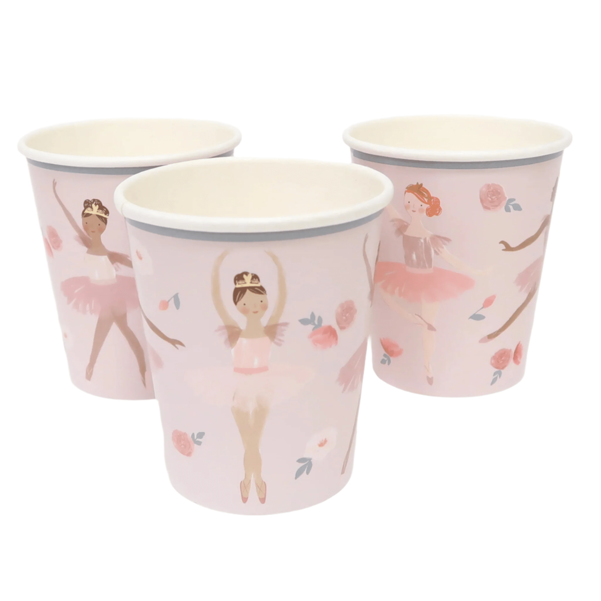 Pappbecher &quot;Ballerina&quot; 8er Set - little something