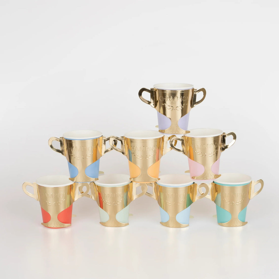 Pappbecher &quot;Champions&quot; 8er Set - little something