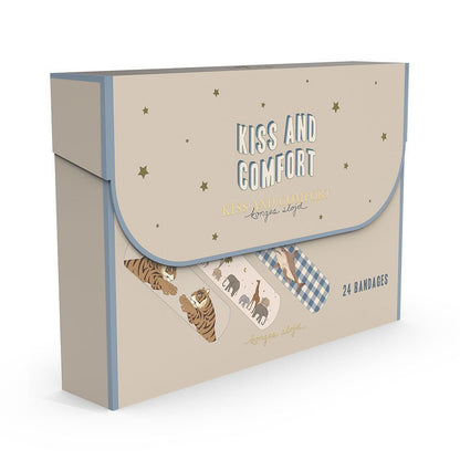Pflaster &quot;Kiss And Comfort Bandages Eu&quot; - Blue Mix - little something