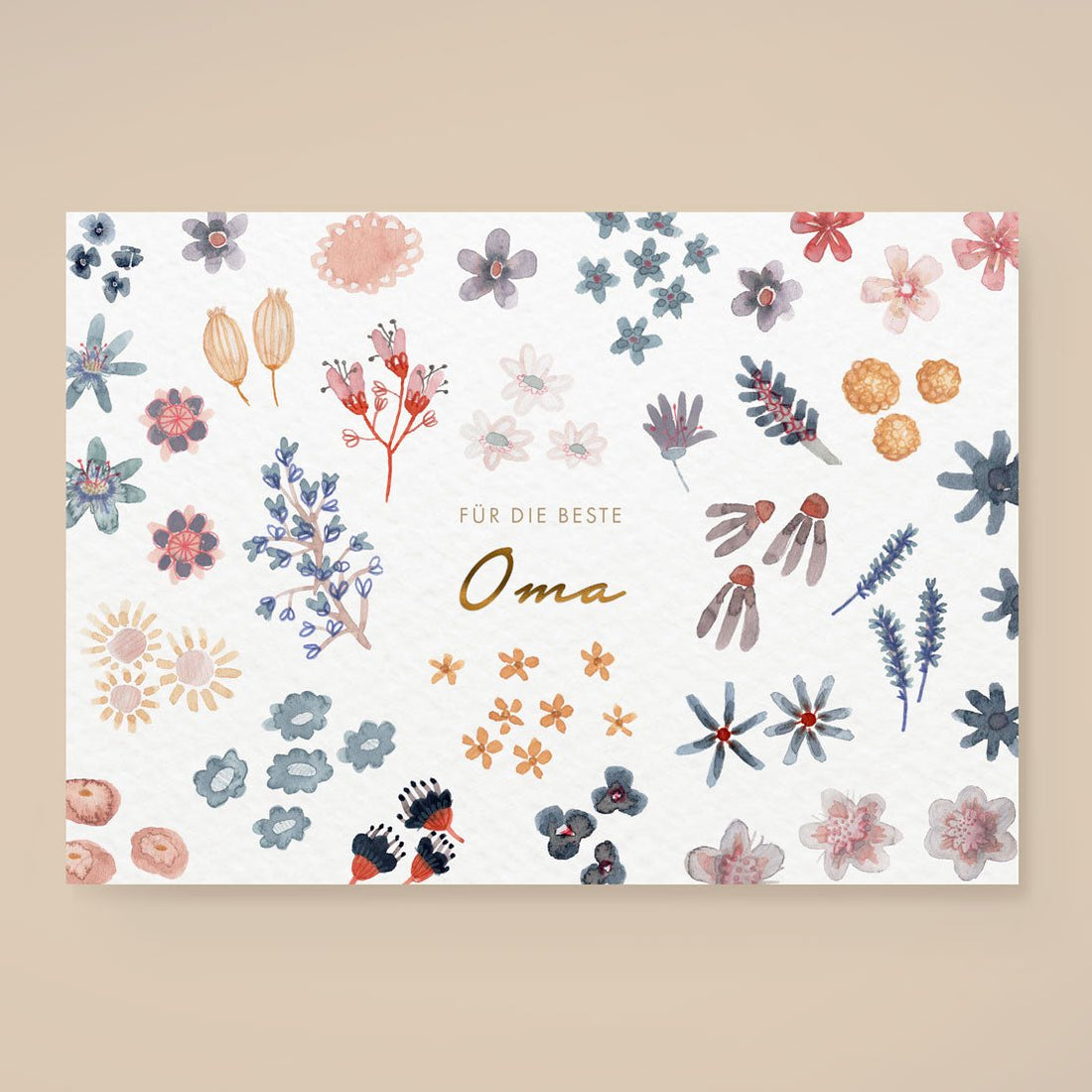 Postkarte „Oma&quot; - little something