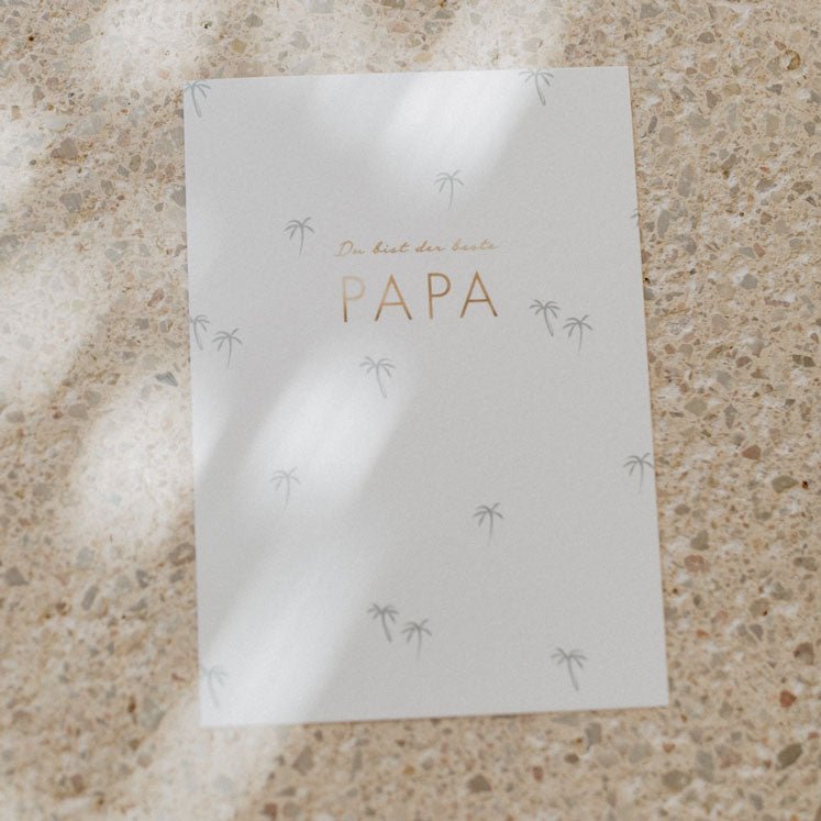 Postkarte „Papa&quot; - little something