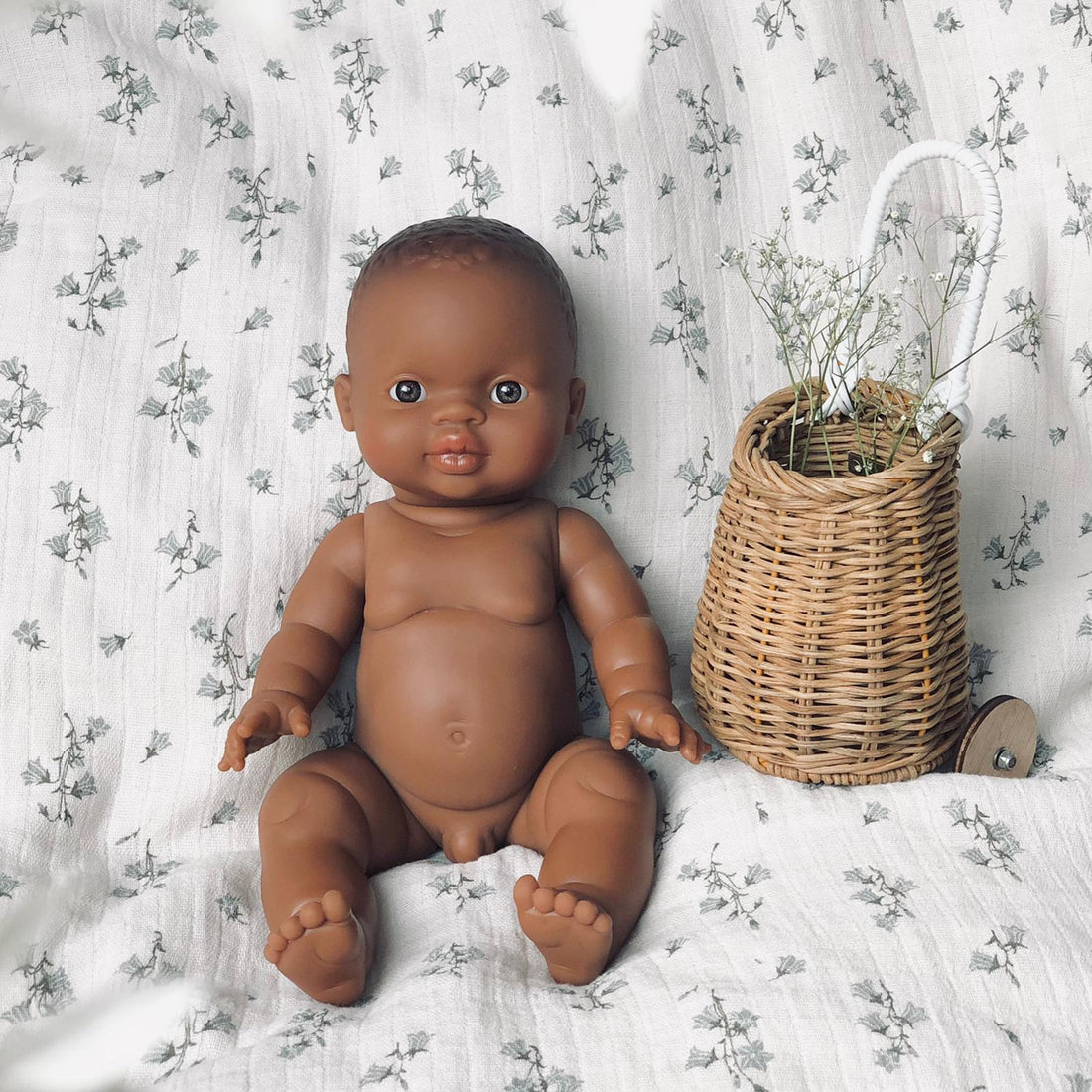 Puppe ohne Haare 34cm "Alex" - little something