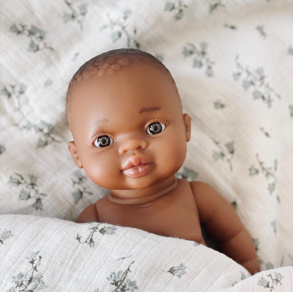 Puppe ohne Haare 34cm "Alex" - little something