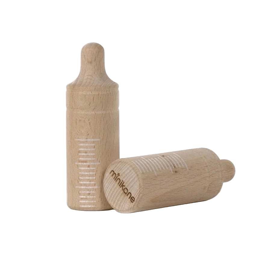 Puppen - Fläschchen aus Holz - 1 Stück - little something