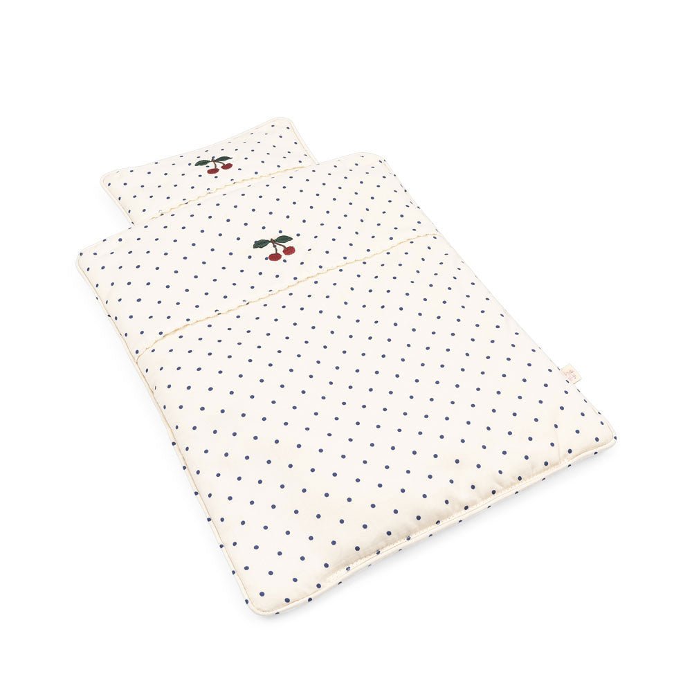 Puppenbettwäsche mit Punkten "Doll Bedding Estate Dot" - little something