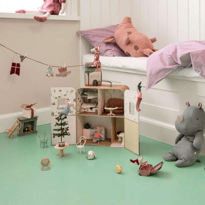 Puppenhaus &quot;SuitCasa&quot; - Kleine Schwester und Bruder Maus - little something